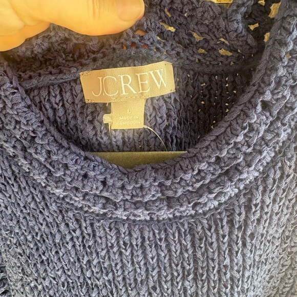 J. Crew Navy Knit Sweater Vest - Picture 3 of 7